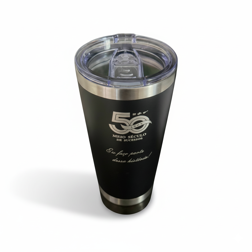 Copo Térmico King Personalizado Trio Parada Dura 600 ML