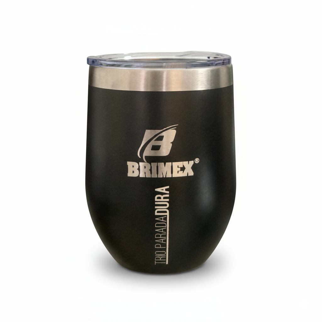 Copo Térmico Scott Personalizado Trio Parada Dura 50 anos 400 ML