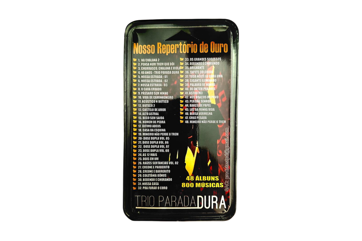 Discografia Completa em PenDrive - Trio Parada Dura