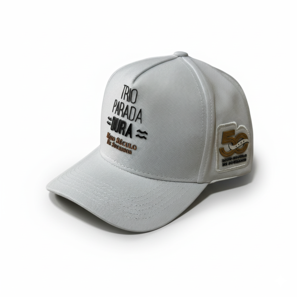 Boné - Trio Parada Dura - Edição Limitada- 50 Anos